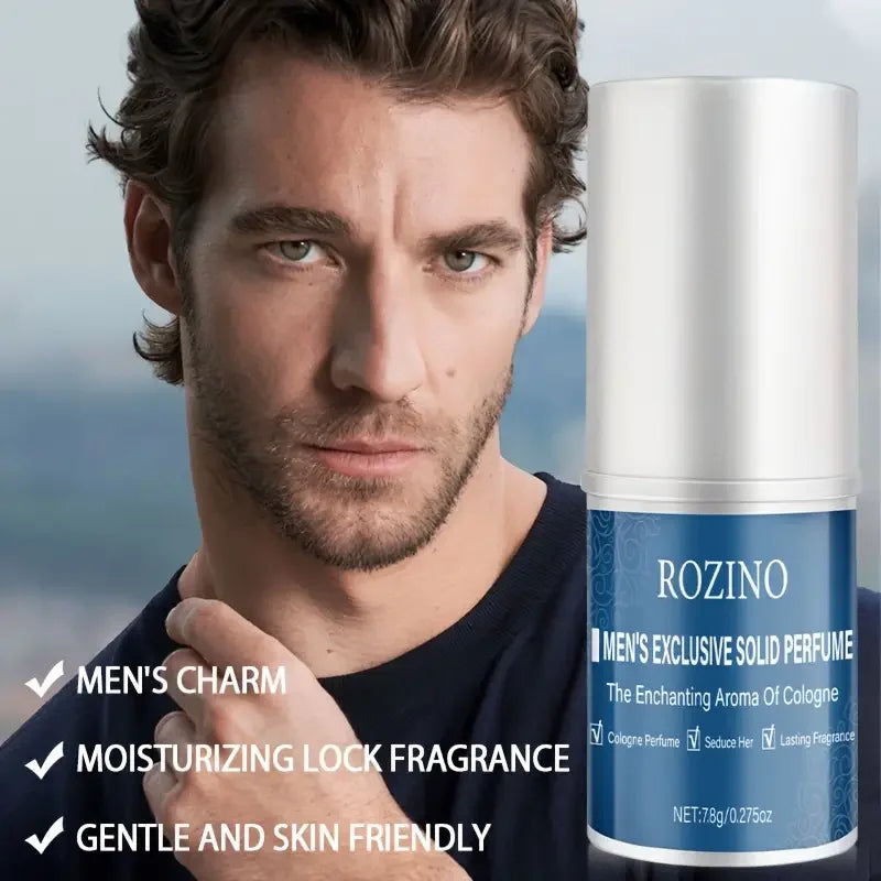 Long-Lasting Solid Cologne Balm for Men