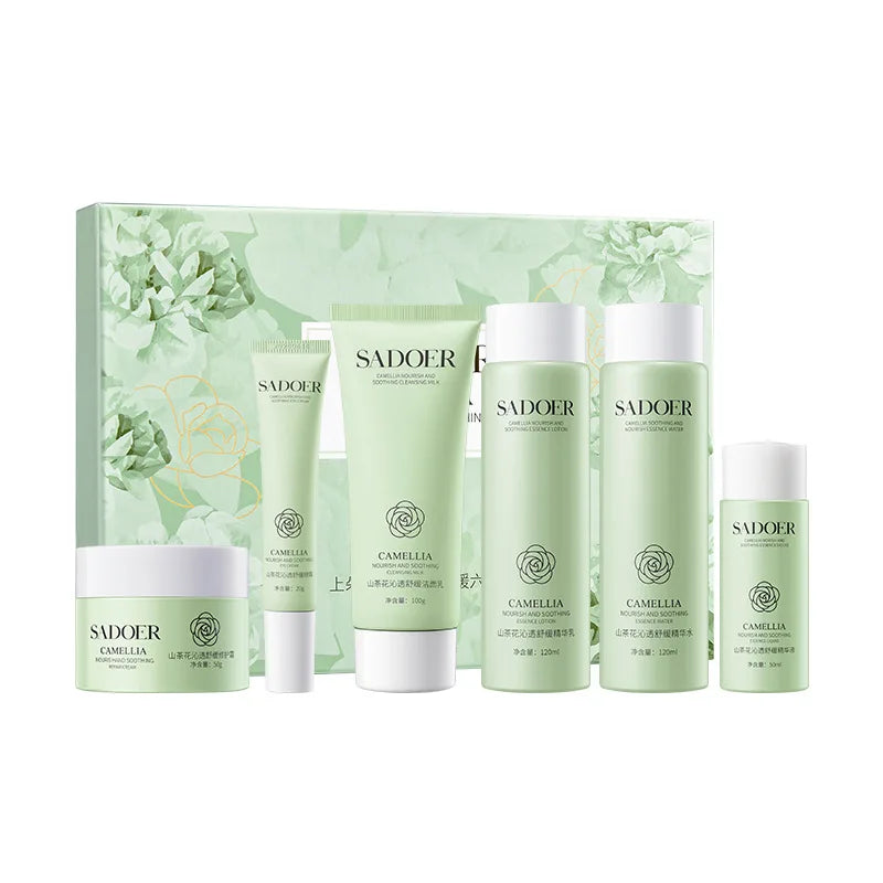 Camellia Nourishing and Soothing 6-Piece Skincare Set