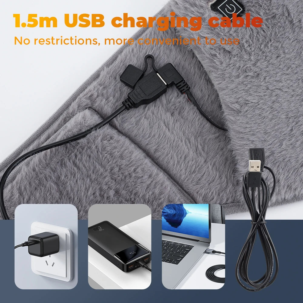 Electric Heating Waist Belt and Hand Warmer for Pain Relief - 13