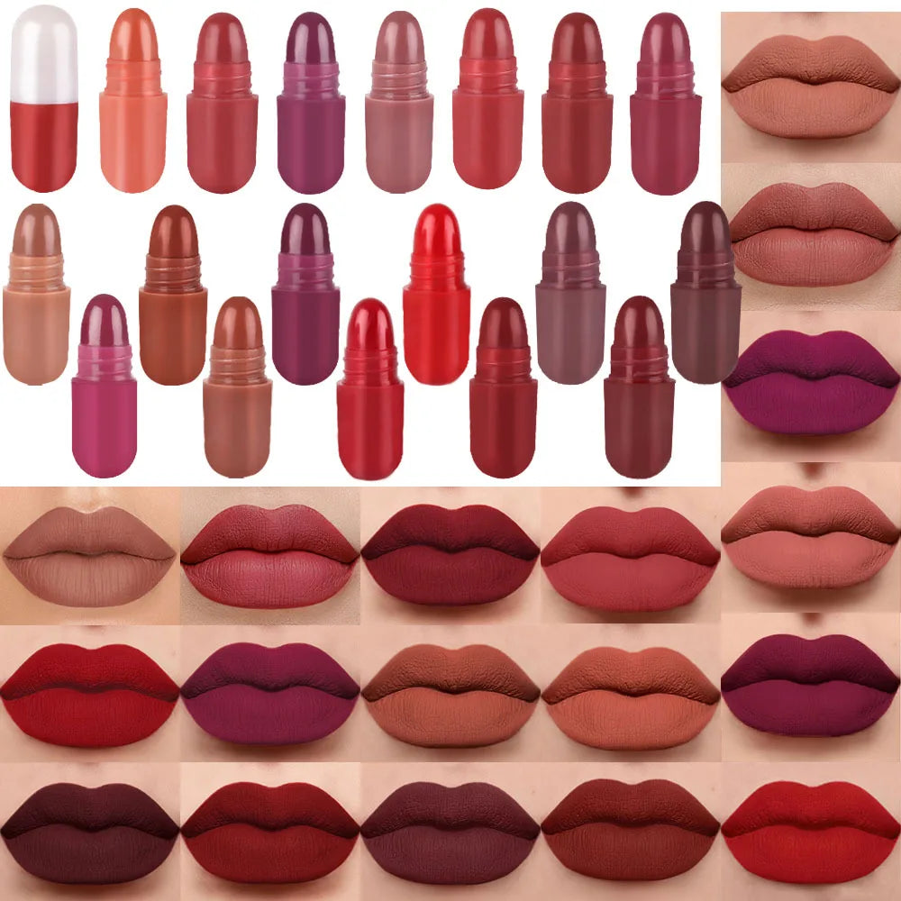18-Piece Velvet Matte Mini Lipstick Collection - 7