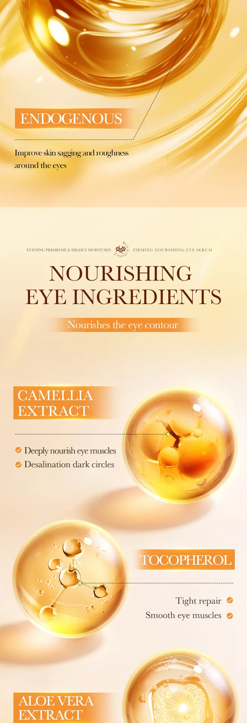 Vitamin E Firming Eye Serum Capsules