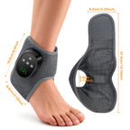 Wireless Heated Ankle Massager with Vibration Therapy