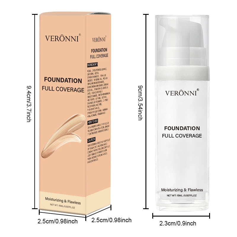 Pure White Liquid Foundation for Cosplay and Stage Makeup