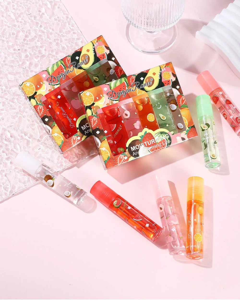 Fruit Roll-On Hydrating Lip Gloss Set