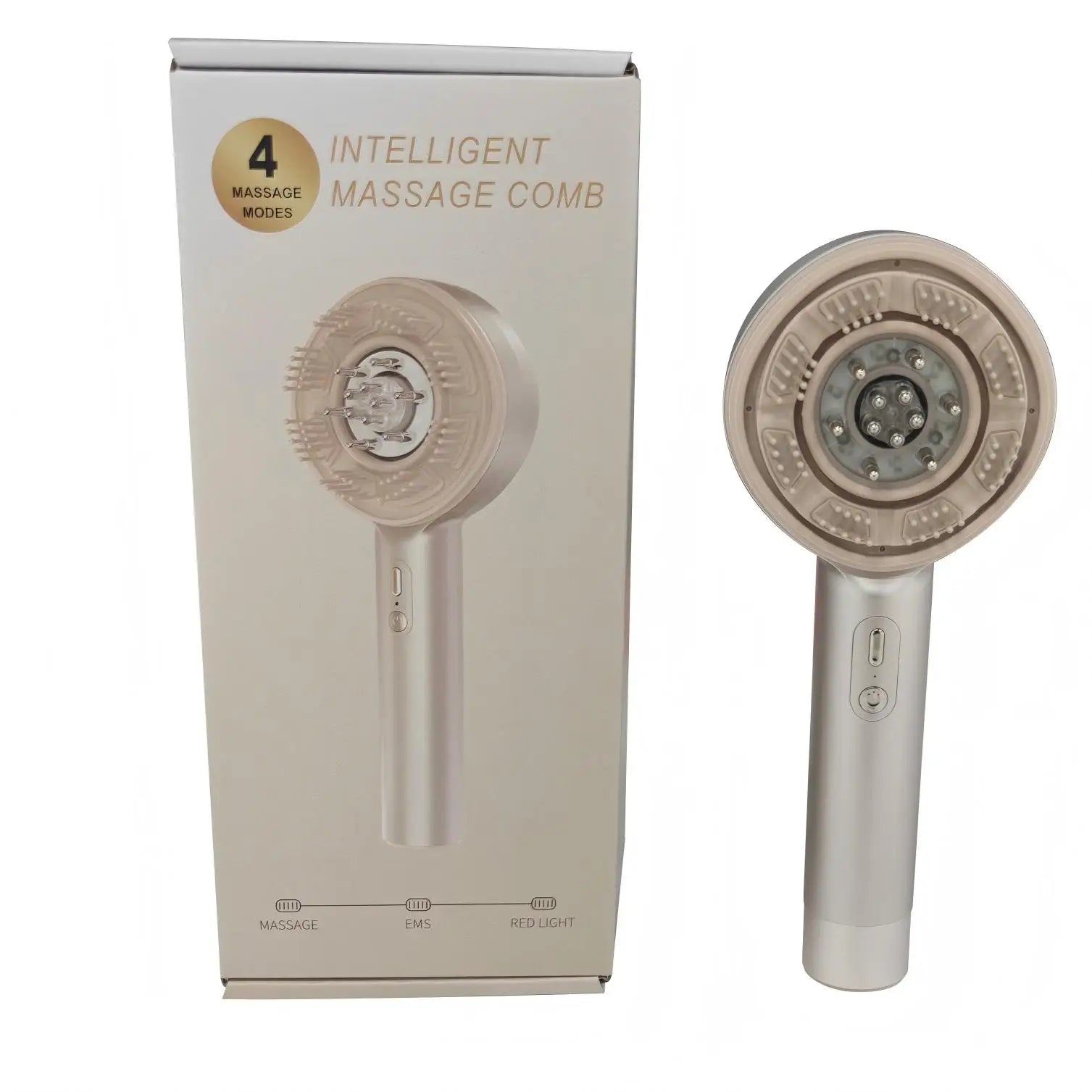Electric Scalp Massager and Hair Growth Serum Applicator Comb - 17