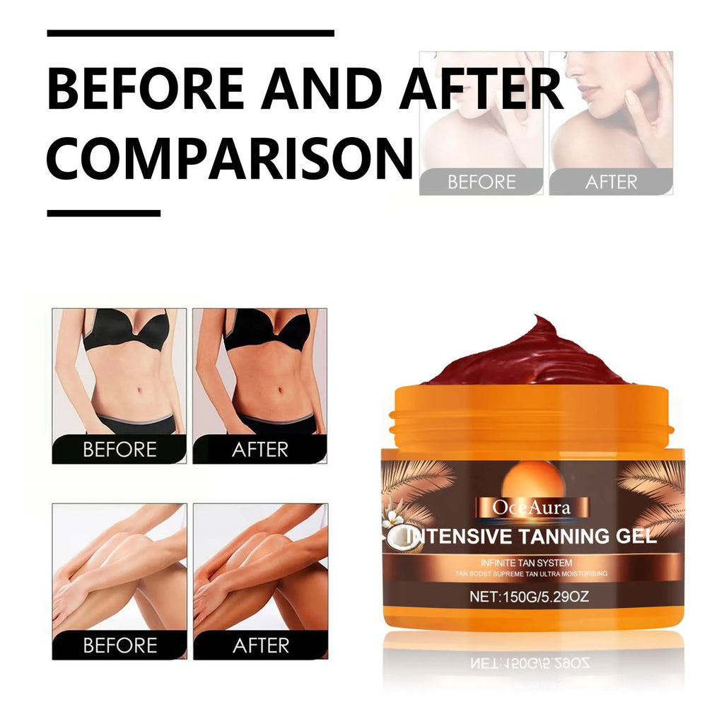 Intensive Tanning Gel for Natural Sun-Kissed Skin