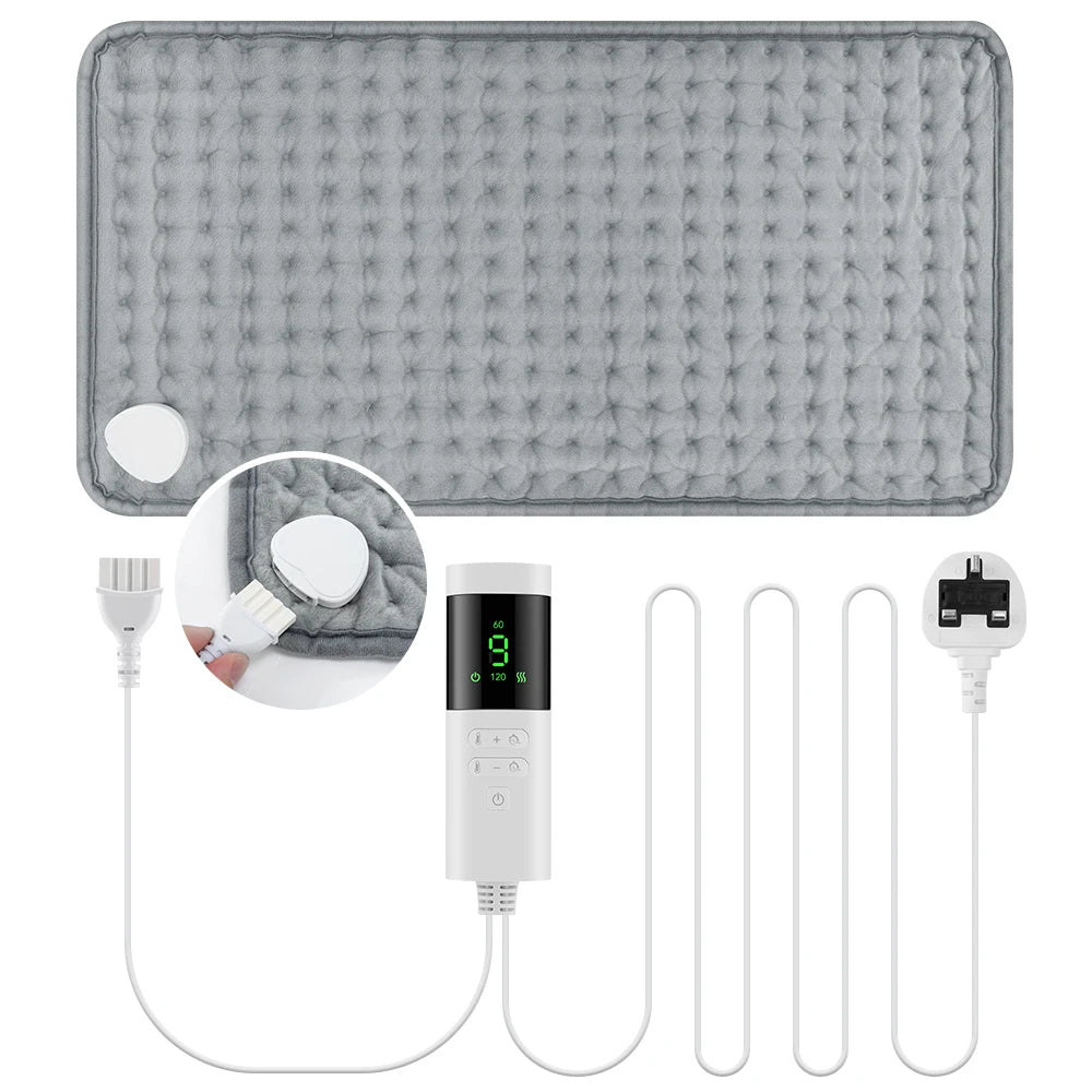 Electric Heating Pad for Back and Muscle Pain Relief
