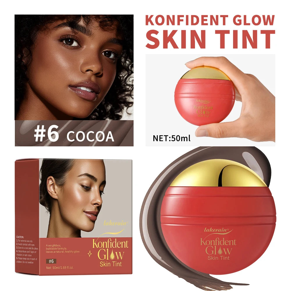 Hydrating Glow Skin Tint Foundation for Radiant Complexion - 23
