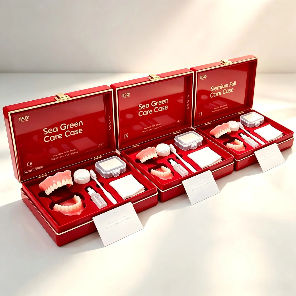 Full Mouth Denture Care and Travel Storage Set