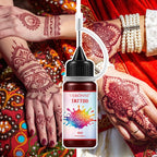 Waterproof Temporary Tattoo Ink Kit with Stencils