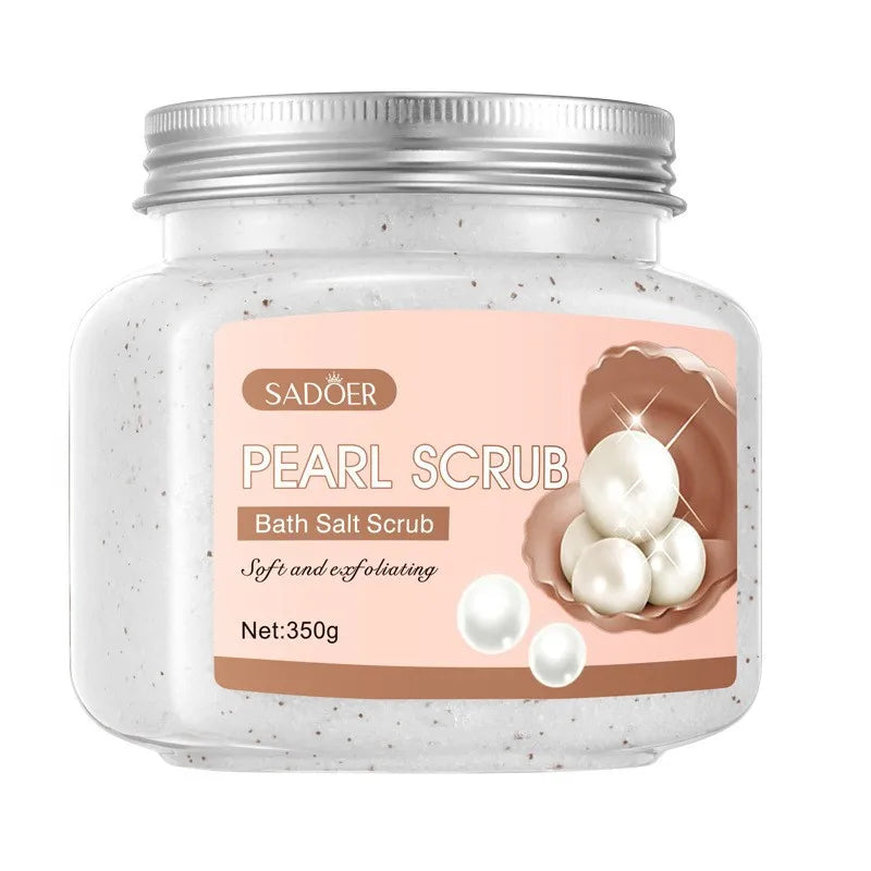 Exfoliating Fruit Bath Salt Body Scrub for Smooth Radiant Skin
