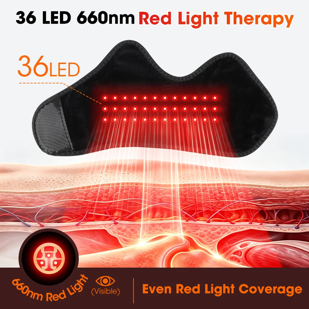3-in-1 Red Light Therapy Wrap for Joints and Muscle Pain