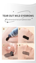 Waterproof Peel-Off Eyebrow Tint Gel