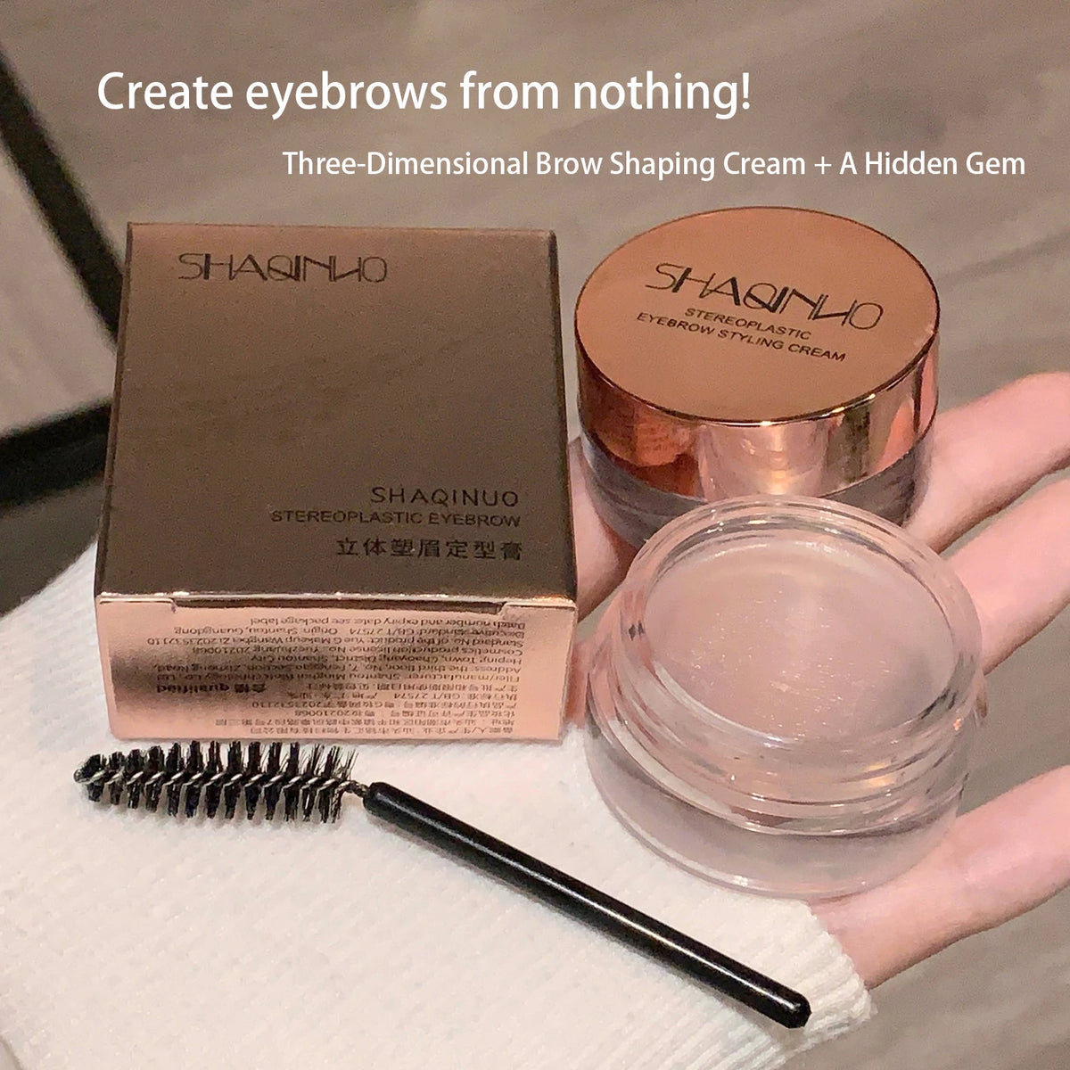 Waterproof 3D Eyebrow Styling Sculpting Gel