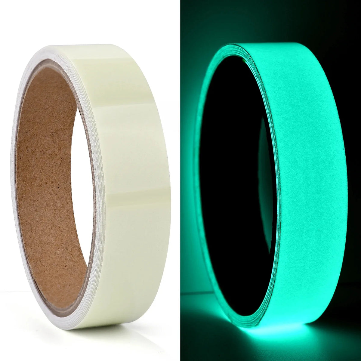 Glow-in-the-Dark Adhesive Safety Tape for Night Visibility
