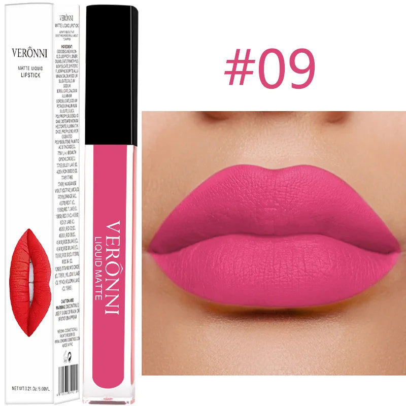 Waterproof Matte Liquid Lipstick Long-Lasting Lip Gloss