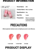Hydrating Moisturizing Lip Oil for Glossy Lips