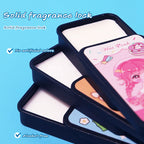 4-Piece Portable Solid Perfume Set for Long-Lasting Fragrance