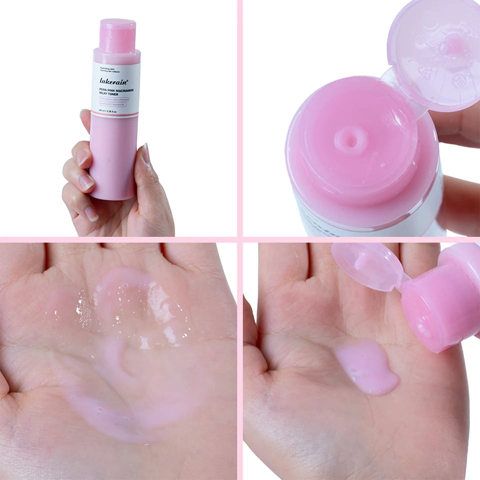 PDRN Niacinamide Milky Facial Toner for Glowing Hydrated Skin