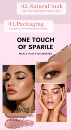All-in-One Travel Makeup Palette for Face and Eyes