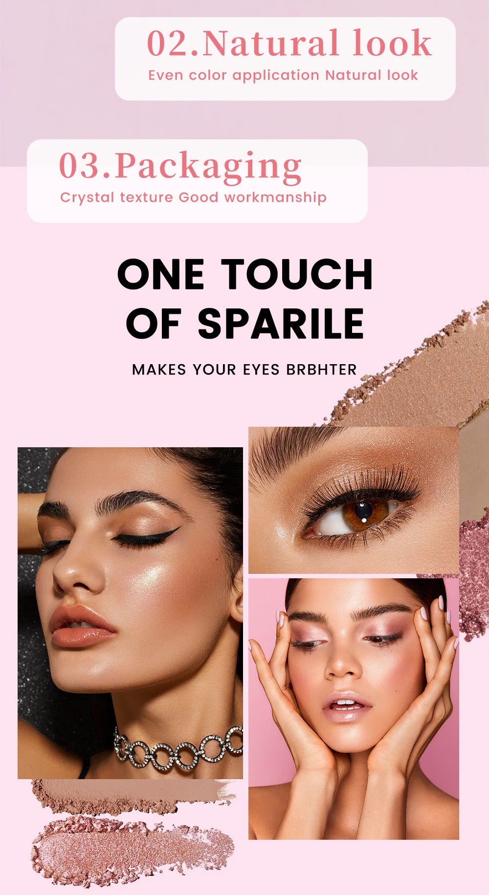 All-in-One Travel Makeup Palette for Face and Eyes