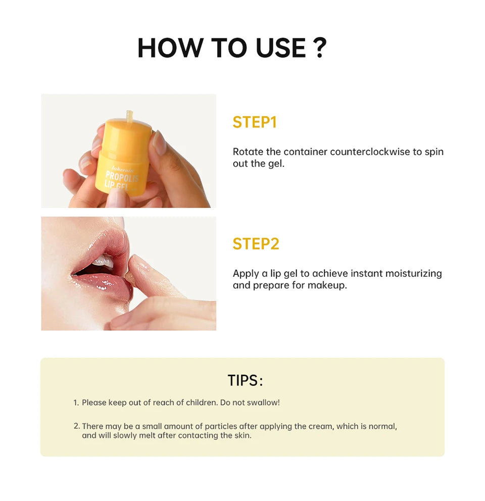 Hydrating Propolis Lip Sleeping Mask for Dry Lips - 14