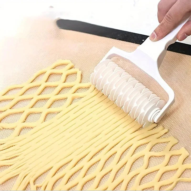 Lattice Pastry Roller Cutter for Baking - 6