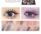21-Color Multi-Finish Shimmer and Matte Eyeshadow Palette