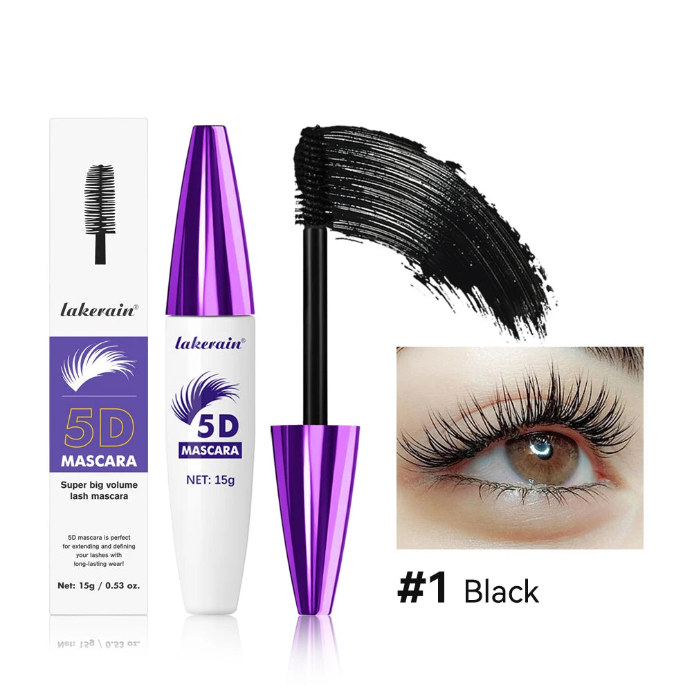 Waterproof 5D Lengthening and Volumizing Mascara