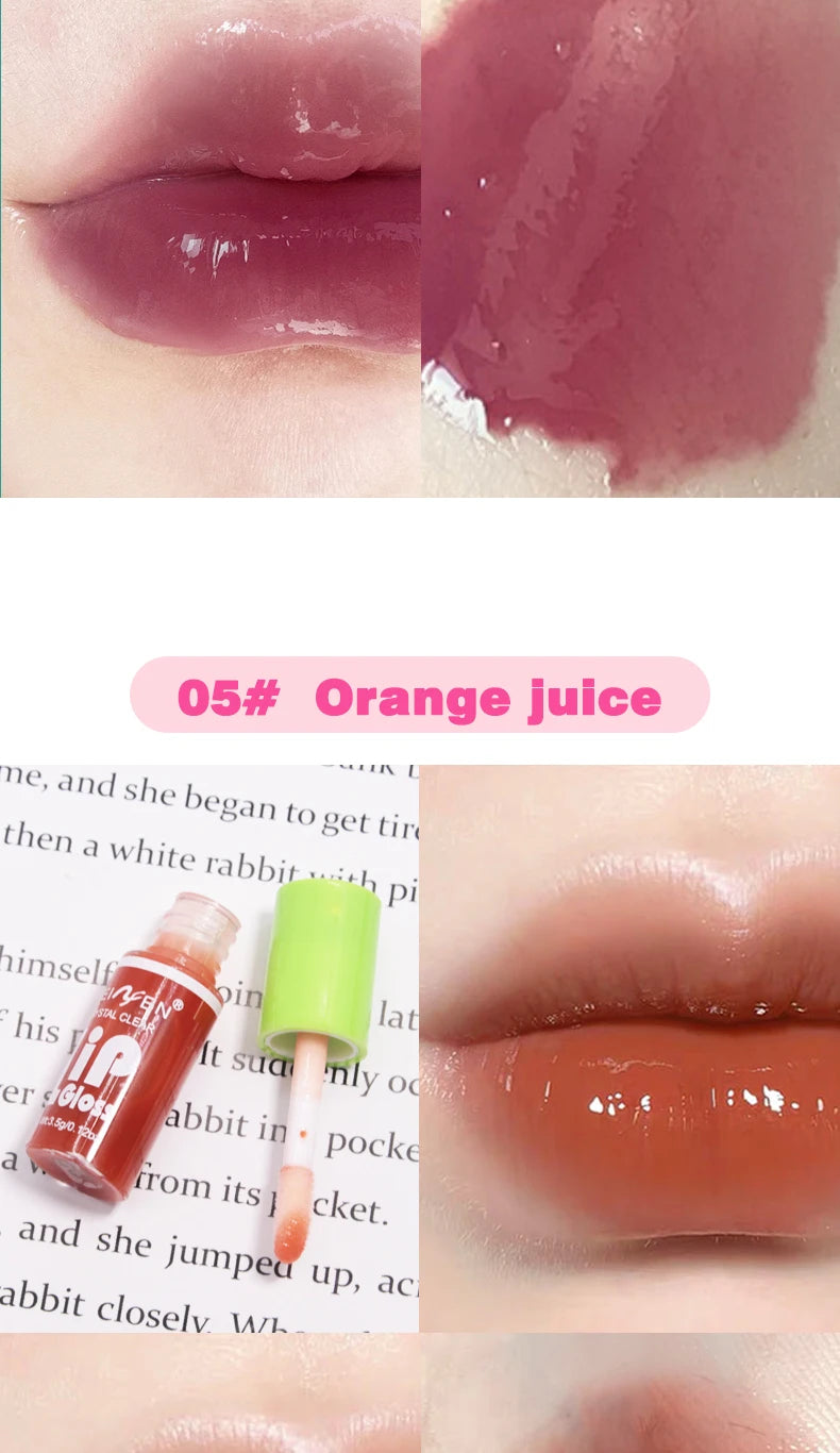Hydrating Crystal Lip Gloss Set for Smooth Lips - 17