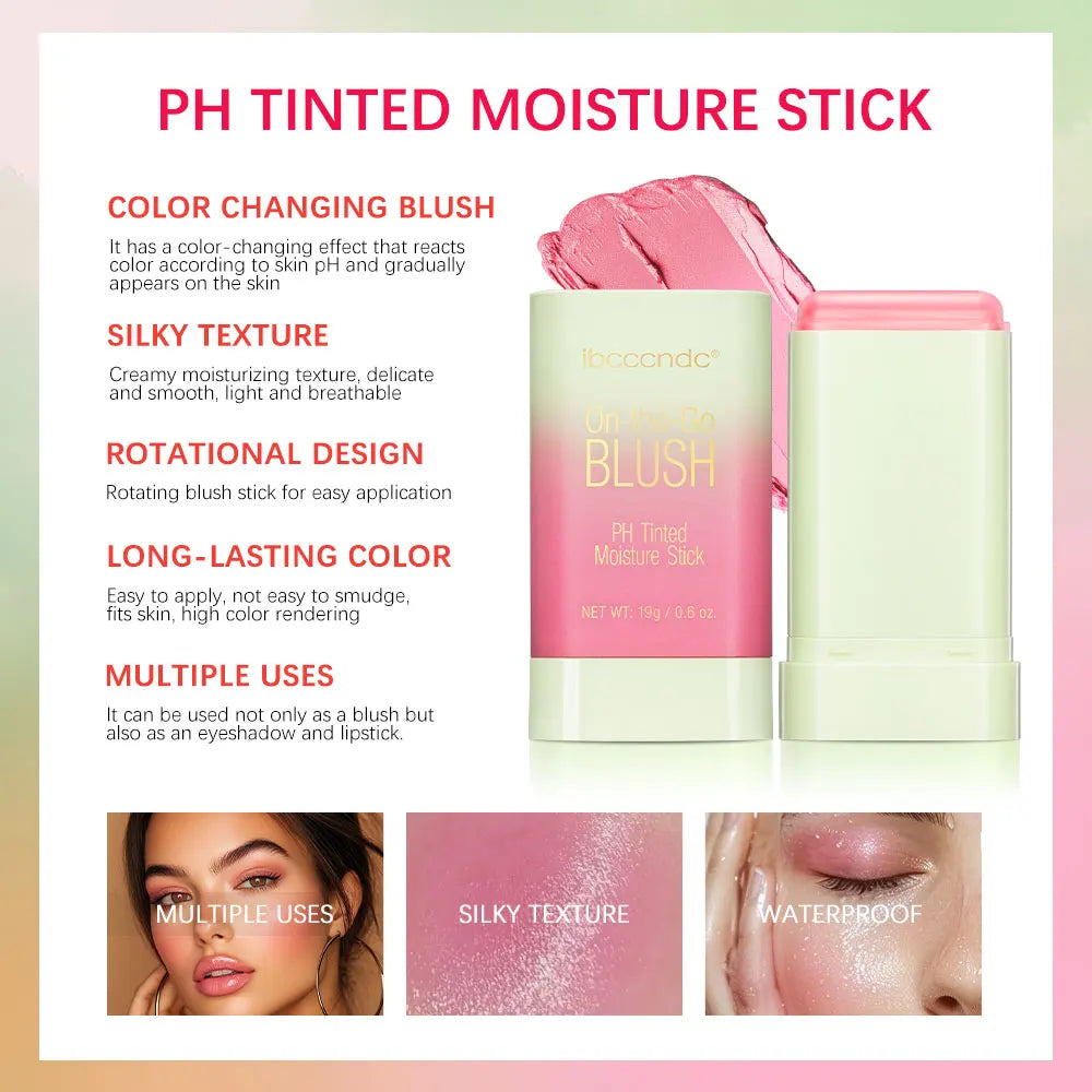 Color-Changing Tinted Moisturizing Blush Stick