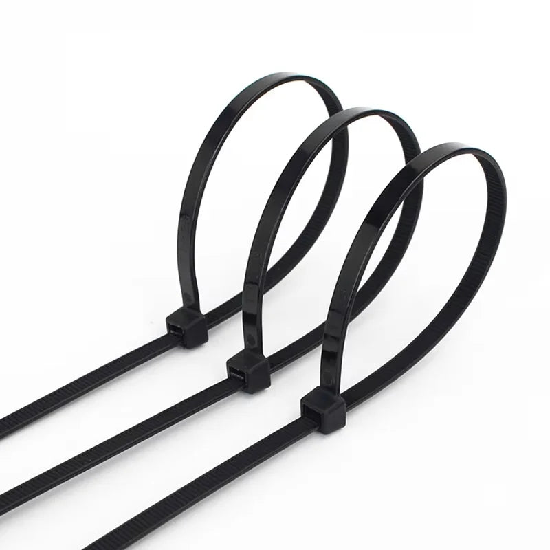 Heavy Duty Self-Locking Nylon Cable Ties for Cable Management