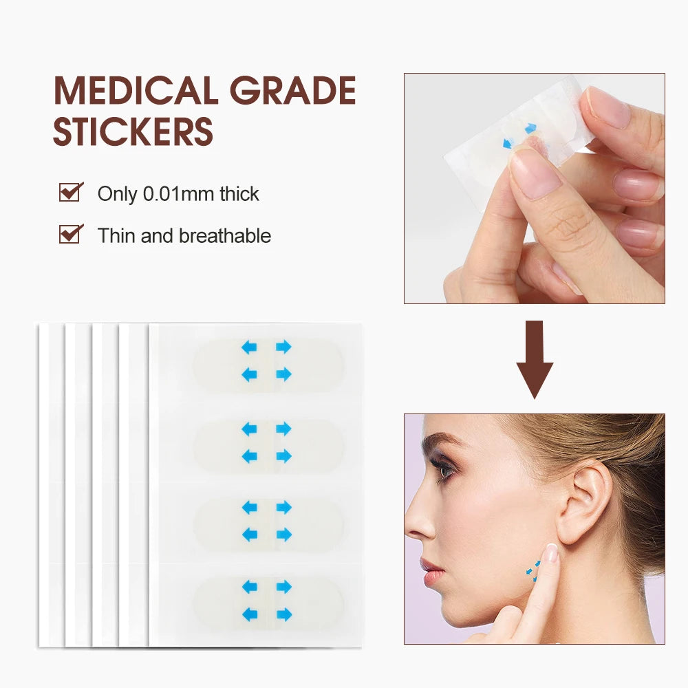 Invisible Instant Face Lifting Tapes