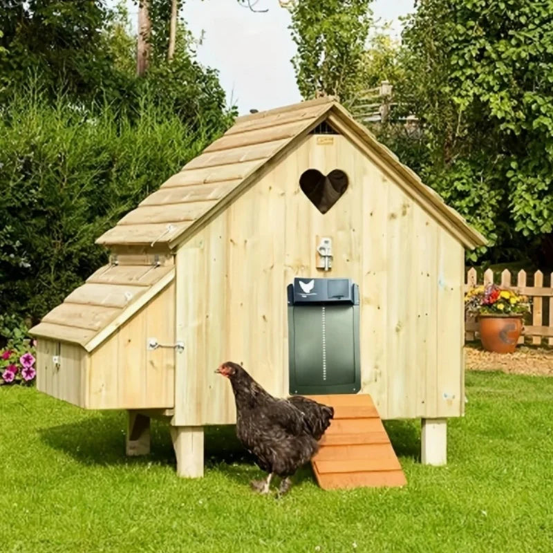 Automatic Light-Sensing Chicken Coop Door