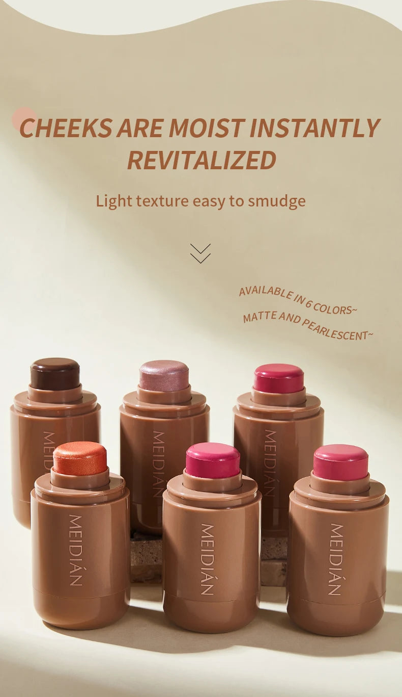 3-in-1 Hydrating Makeup Stick for Lips and Cheeks