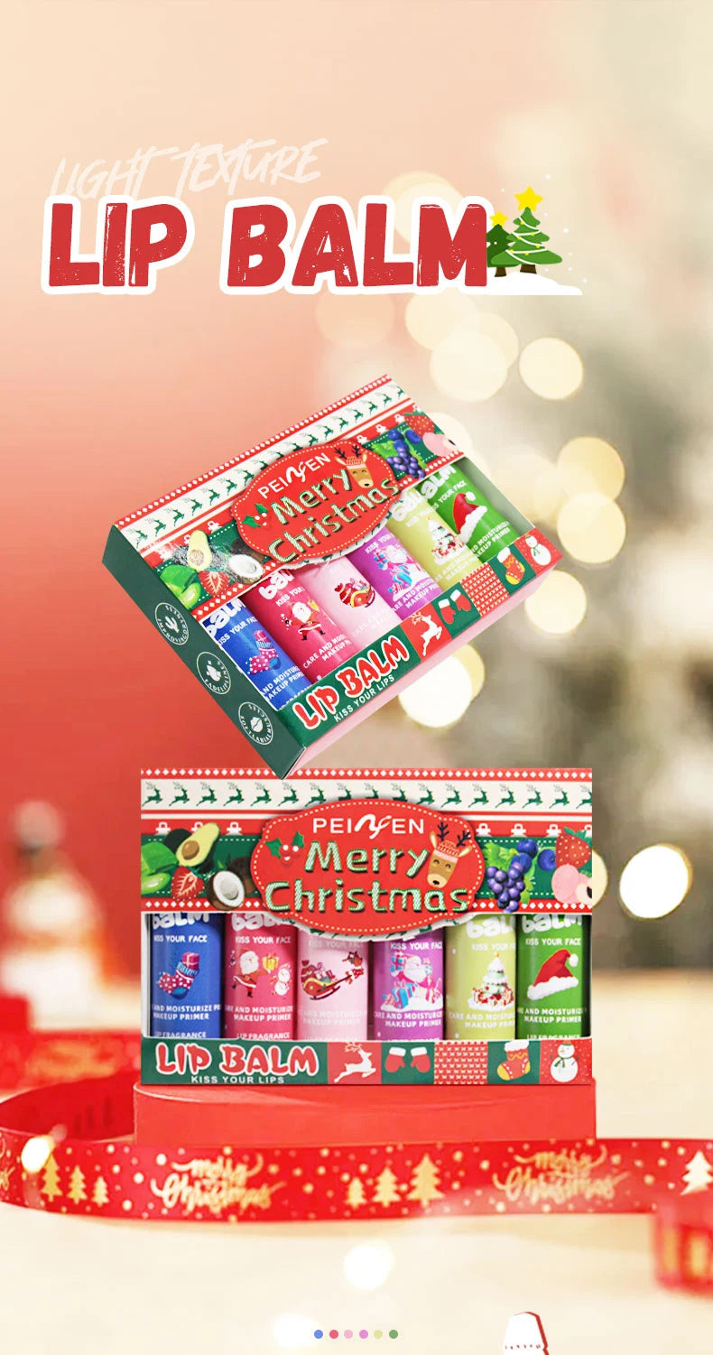 Fruit Flavored Moisturizing Lip Balm Set