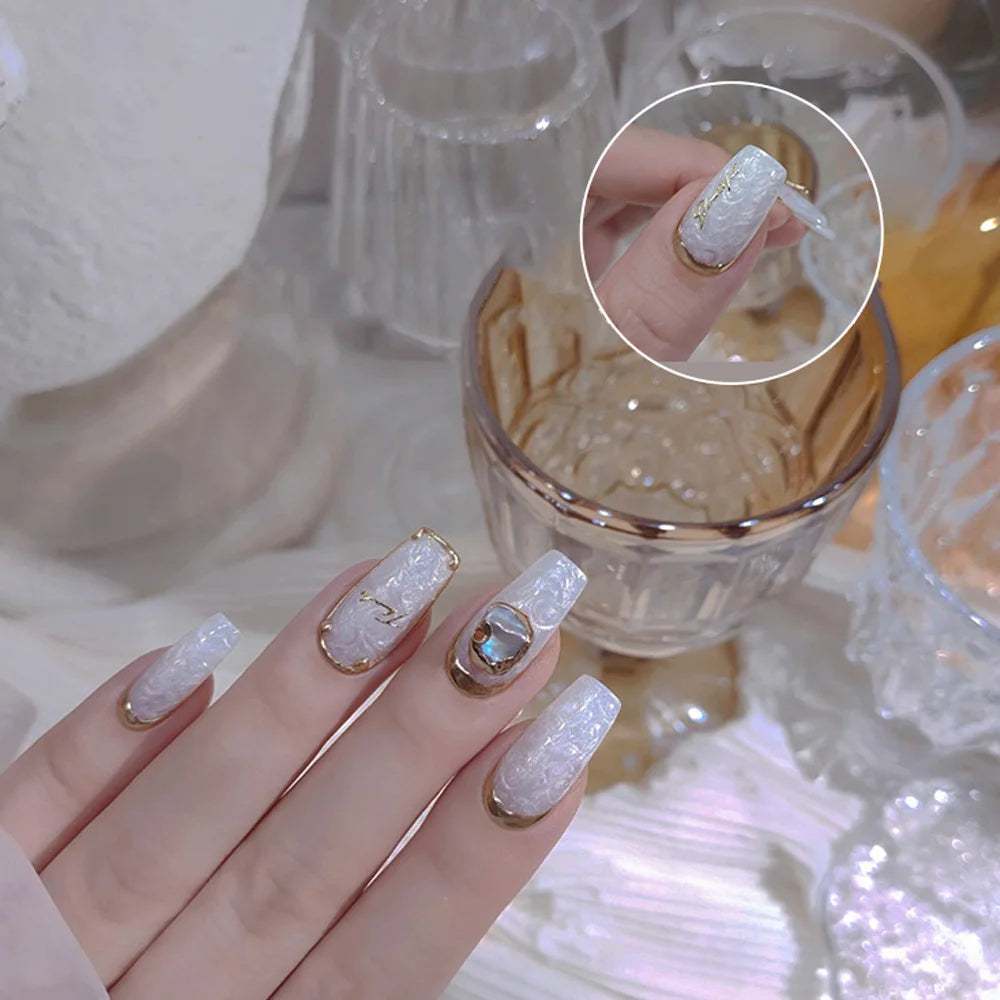 Pearl Shell Thread Gel Nail Polish for UV and LED Lamps - 3