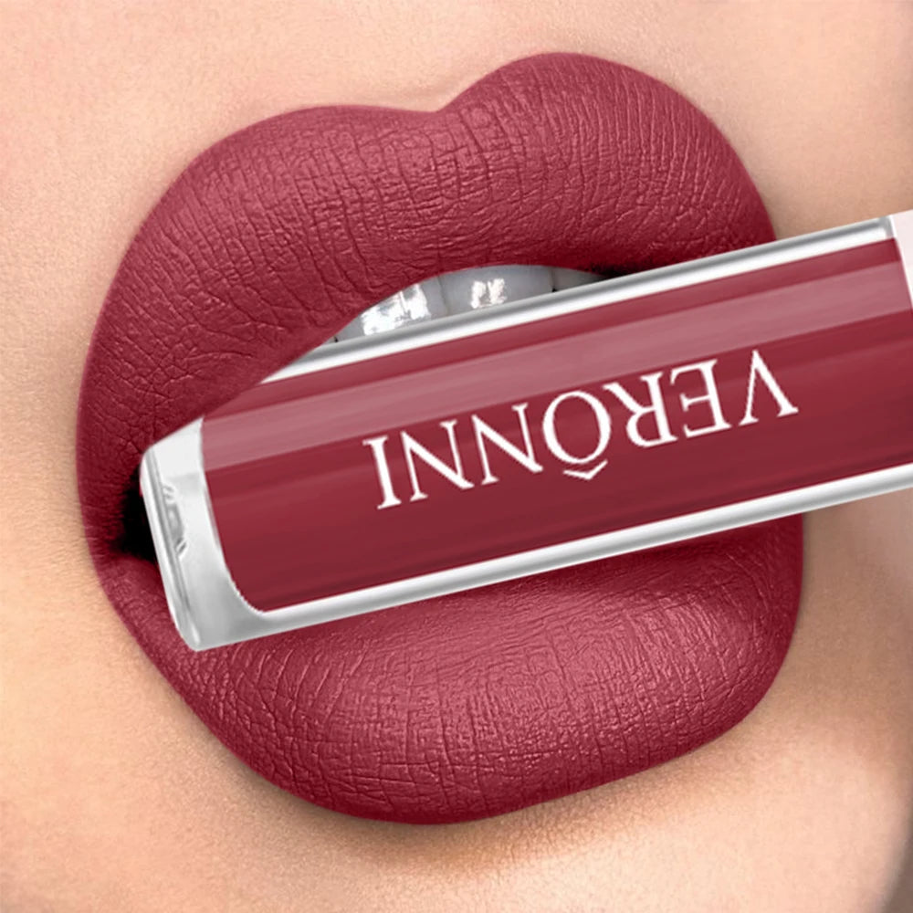 Long-Lasting Waterproof Matte Liquid Lipstick