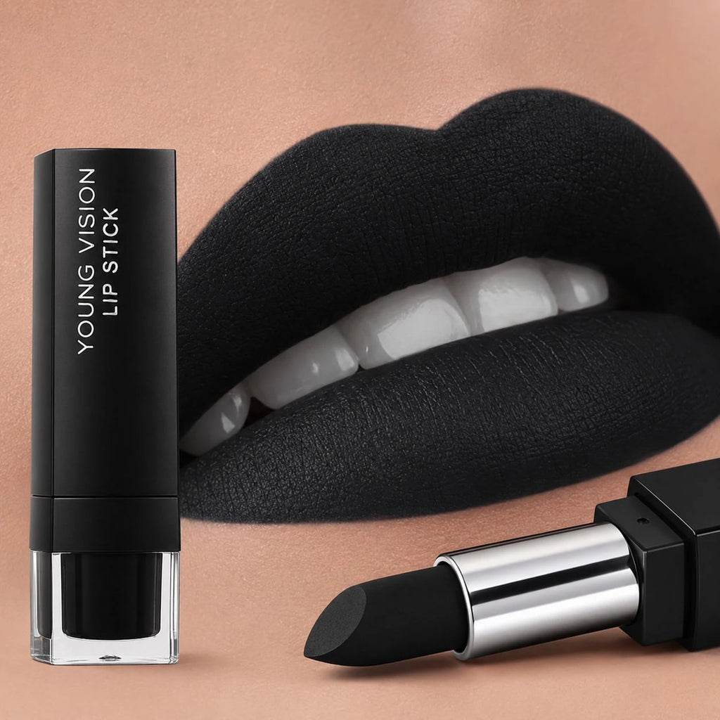 Matte Gothic Lipstick for Halloween Cosplay Makeup