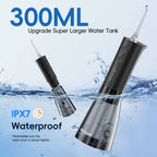 Portable Cordless Water Flosser for Teeth and Gums