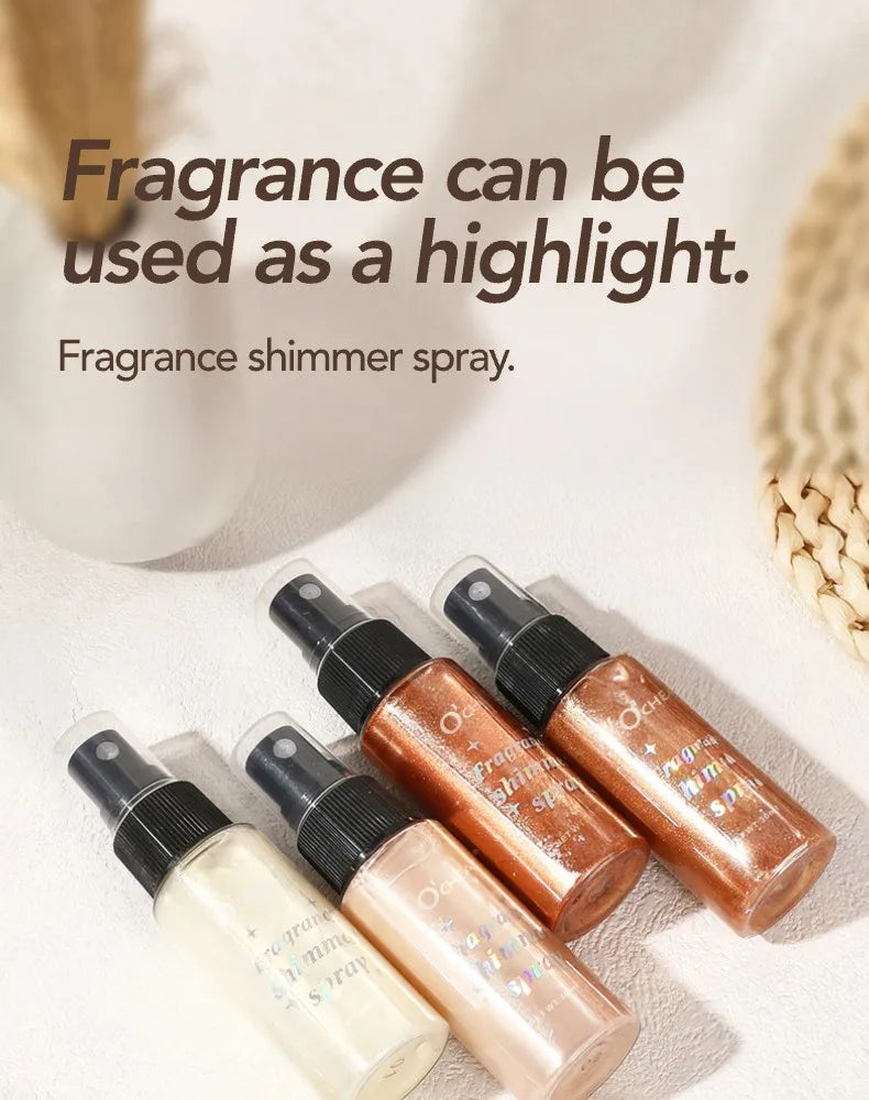 Waterproof Shimmer Body and Face Highlighter Spray