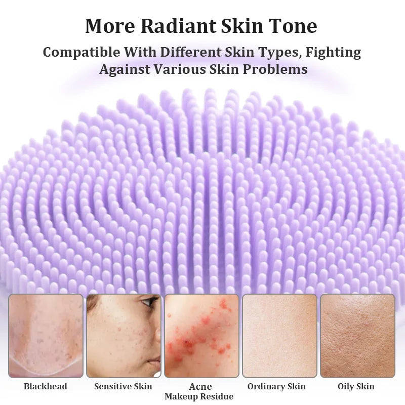 Sonic Electric Facial Cleansing and Exfoliating Brush