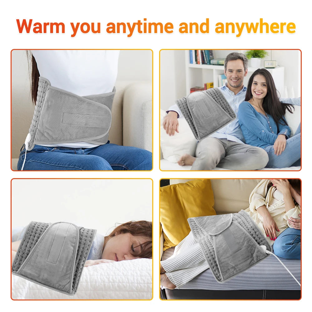 Electric Heated Pain Relief Waist and Body Wrap