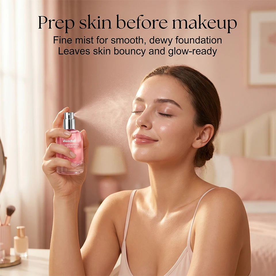 Collagen Peptide Jelly Serum Mist for Deep Hydration and Glow
