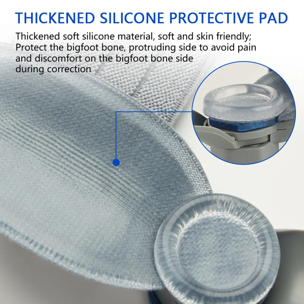 Adjustable Bunion Corrector for Pain Relief and Toe Alignment