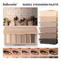 6-Color Matte Eyeshadow Palette for Neutral Nude Makeup Looks