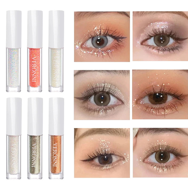 Waterproof Shimmer Liquid Glitter Eyeshadow - 2