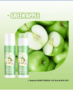 12-Piece Fruity Moisturizing Lip Balm Set for Dry Lips