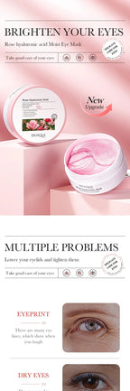 Rose Hyaluronic Acid Moisturizing Eye Mask