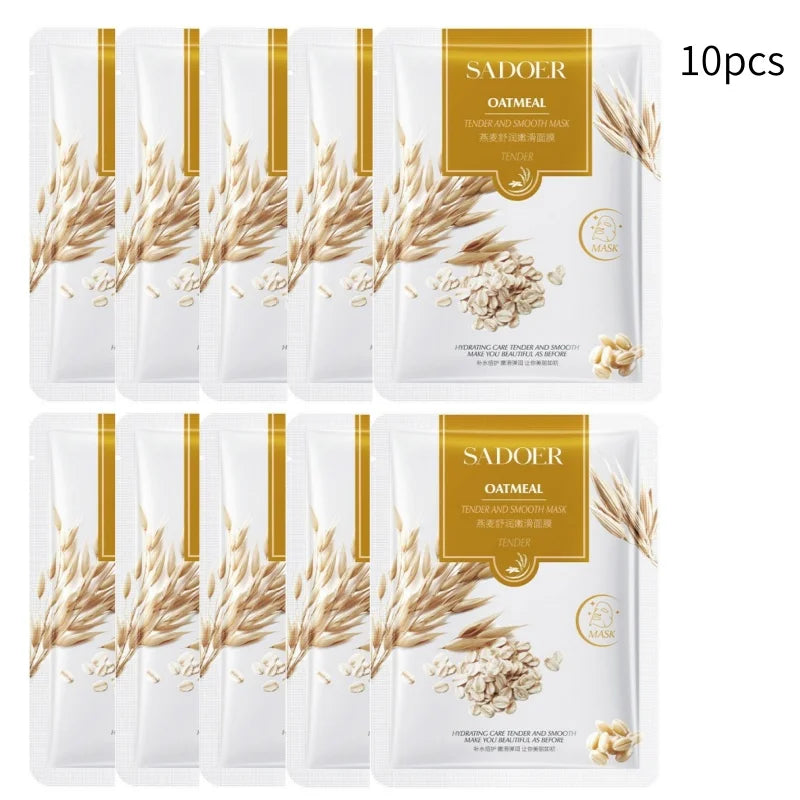 Hydrating Facial Sheet Mask Set for Glowing Skin